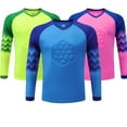 thumbnail image 1 of Soccer Goalie Jerseys for Kids Goalkeeper Jersey Mens Long Sleeve Match Training Jersey, 1 of 5