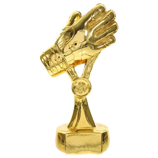NOLITOY Award Trophies Goalkeeper Trophy Football Golden Glove Trophy Rugby  Matches Award Cups Soccer Match Trophy for Kids and Adults