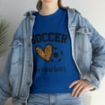 thumbnail image 1 of Soccer Grandma Leopard Heart Funny T-Shirt, 1 of 2