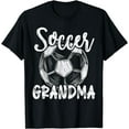 thumbnail image 1 of Soccer Grandma Women Family Matching Team Player Soccer Ball T-Shirt, 1 of 3