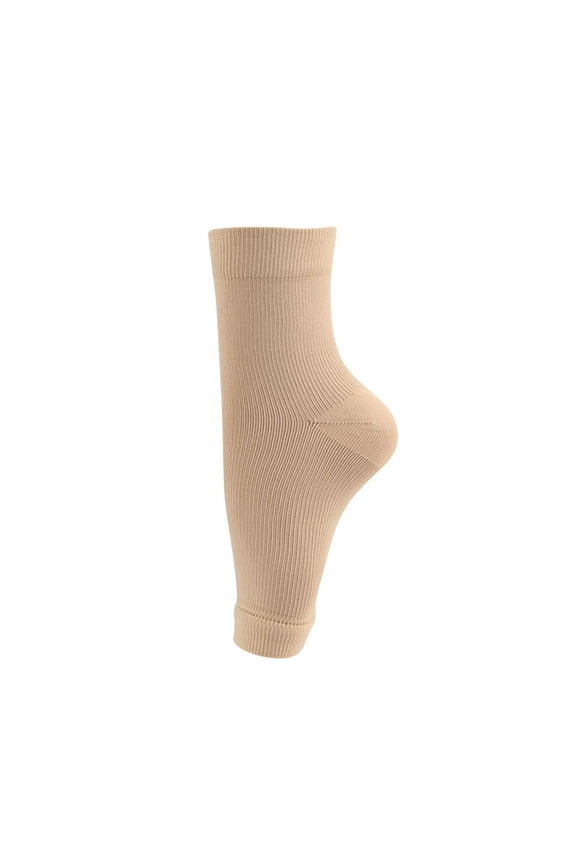 Soccer Grip Socks Socks for Women & Men - Ankle Brace Support Sleeve Soothe Socks - For Running Sports Ankle Socks Cotton Khaki One Size