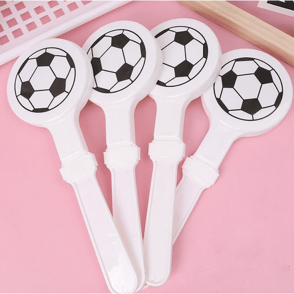 Soccer Hand Clappers Plastic Fan Cheer Props for Football Match Party Games Kids Adults
