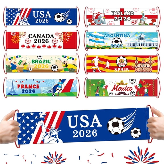 Soccer Handheld Banner – Flag Cheering Prop,Party Supplies for Game Day,Outdoor Event Decra,Photography Prop for Fans – Spain