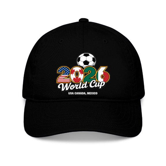Soccer Hat 2026, Adjustable Baseball Cap for Running Workouts Outdoor Activities