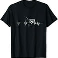 thumbnail image 1 of t-shirt Soccer Heartbeat Sports Lover T-Shirt., 1 of 4