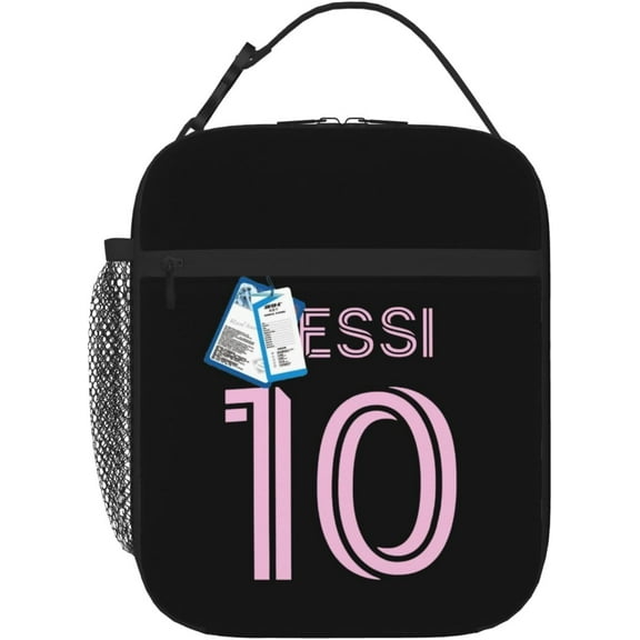 Soccer Insulated Lunch Bag For Boys Insulated Lunch Box For Reusable Lunch Tote Portable Bag For Work, Picnic Or Travel