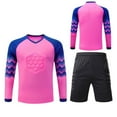 thumbnail image 1 of Soccer Jersey Adult Men Goalkeeper Jersey Soccer Jerseys for kids, Adults Men's Goalie Jersey Set, 1 of 6