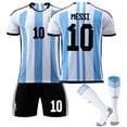 Soccer Jersey Set Argentina Home Team 10 Youth Kids Adults Soccer