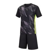 Soccer Jersey for Boys Girls Kids Uniform Football Shirt Birthday Gift Set