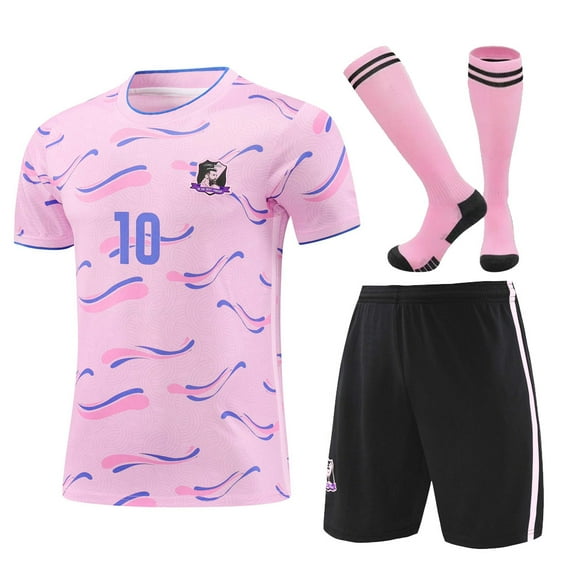 Soccer Jersey for Boys Girls Youth Size Uniform Kids Football Shirt birthday present