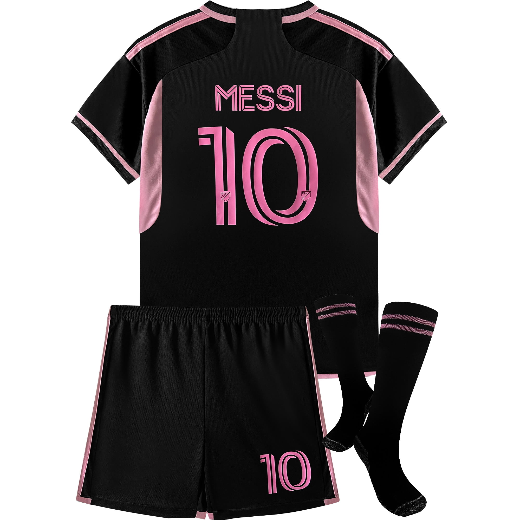 Soccer Jerseys Kids for Me_ssi Fans Boys & Girls Miami #10 Soccer ...