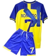 Soccer Jerseys for Kids Boys Girls Messi Ronaldo Jersey Kids Soccer Youth Pratice Outfits Football Training Uniforms