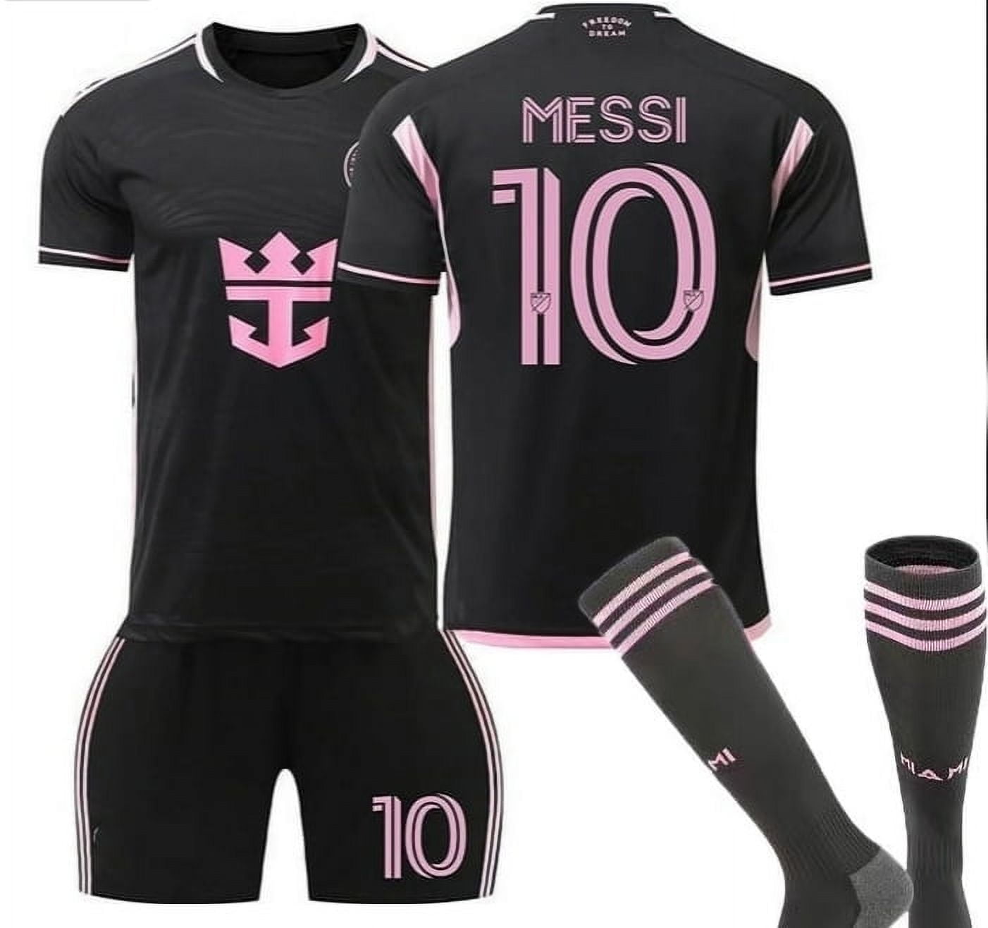 Soccer Jerseys for Kids Boys Girls New Miami Messi 10 Jersey Kids