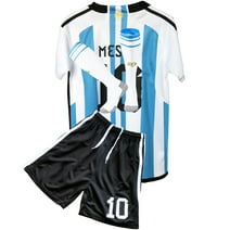 Soccer Jerseys for Kids Ronaldo Jersey Kids Messi Jersey Youth Pratice Outfits Football Training Uniforms Gift Set