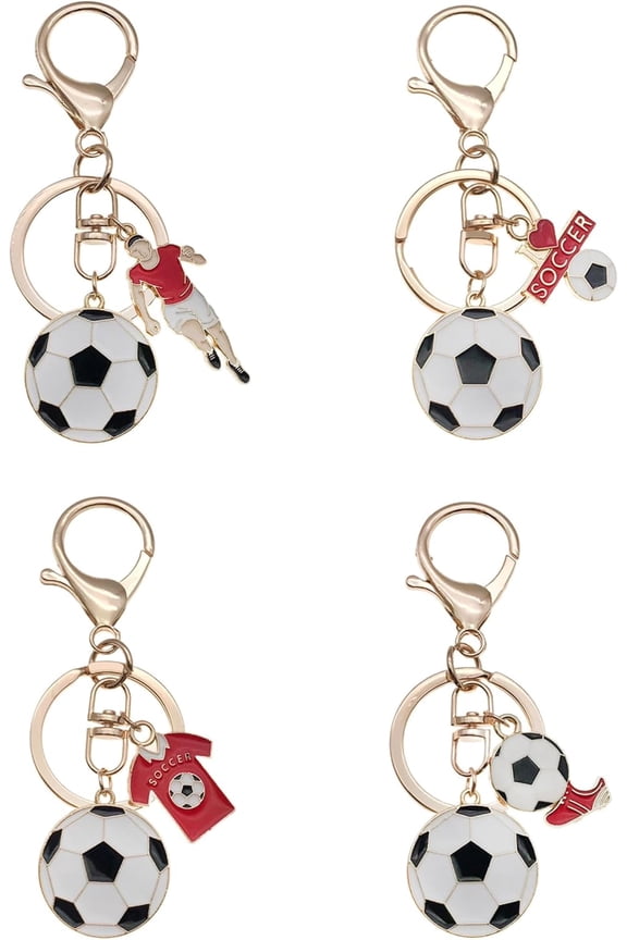 Soccer Keychain bag charms for handbags purse charms backpack keychain aesthetic keychain soccer key chains for boys