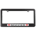 thumbnail image 1 of Soccer Love with Hearts License Plate Frame, 1 of 1