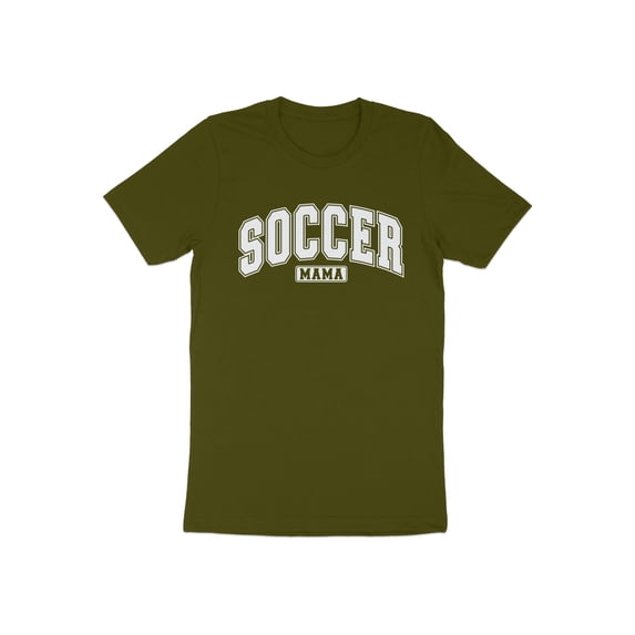 Soccer Mama Mom Mother Sports Gift for Mother's Day Women T-Shirt Funny Cool Soccer Mama Birthday Holiday Presents Mommy Girls Tshirt