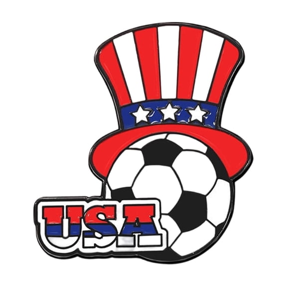 Soccer Match Commemorative Brooch, Football Tournament Souvenir Pin, Metal Lapel Badge for Fans, Team Support Accessory, Sports Collectible Gift