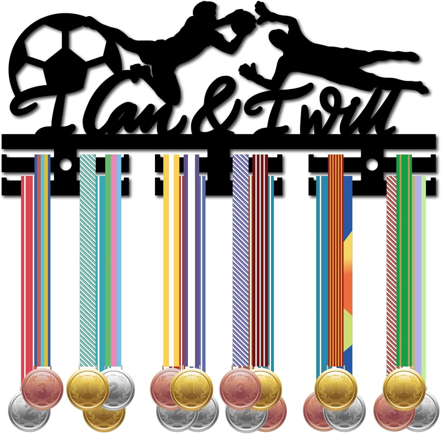 Soccer Clean Rack Soccer Medal Holder Medal Hangers Display Football Acrylic Medal Rack ...