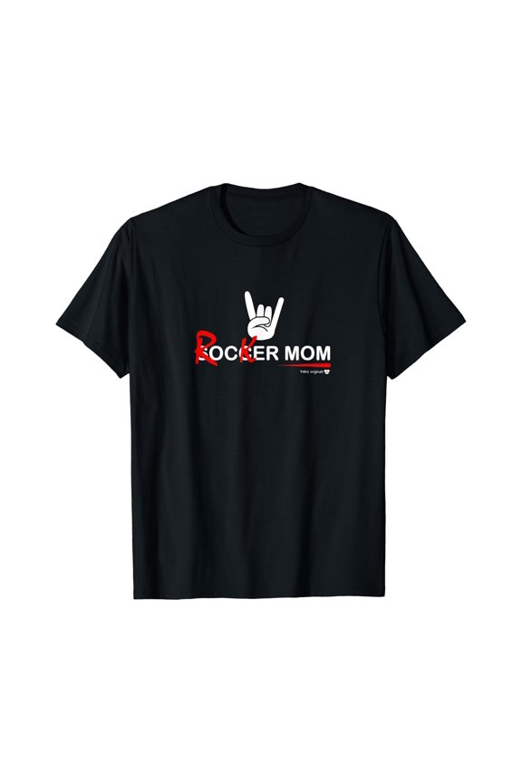 Soccer Mom Rocker Mom - Rock, Rebellious and Fun T-Shirt