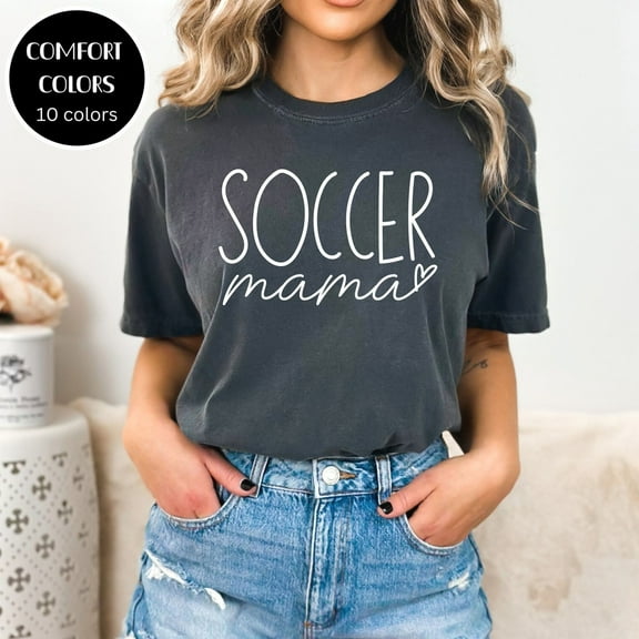 Soccer Mom Shirt, Soccer Mom Gift, Soccer Mom Tshirt For Soccer Mom, Oversized Soccer Mom Shirt, Cute Soccer Mom Tee