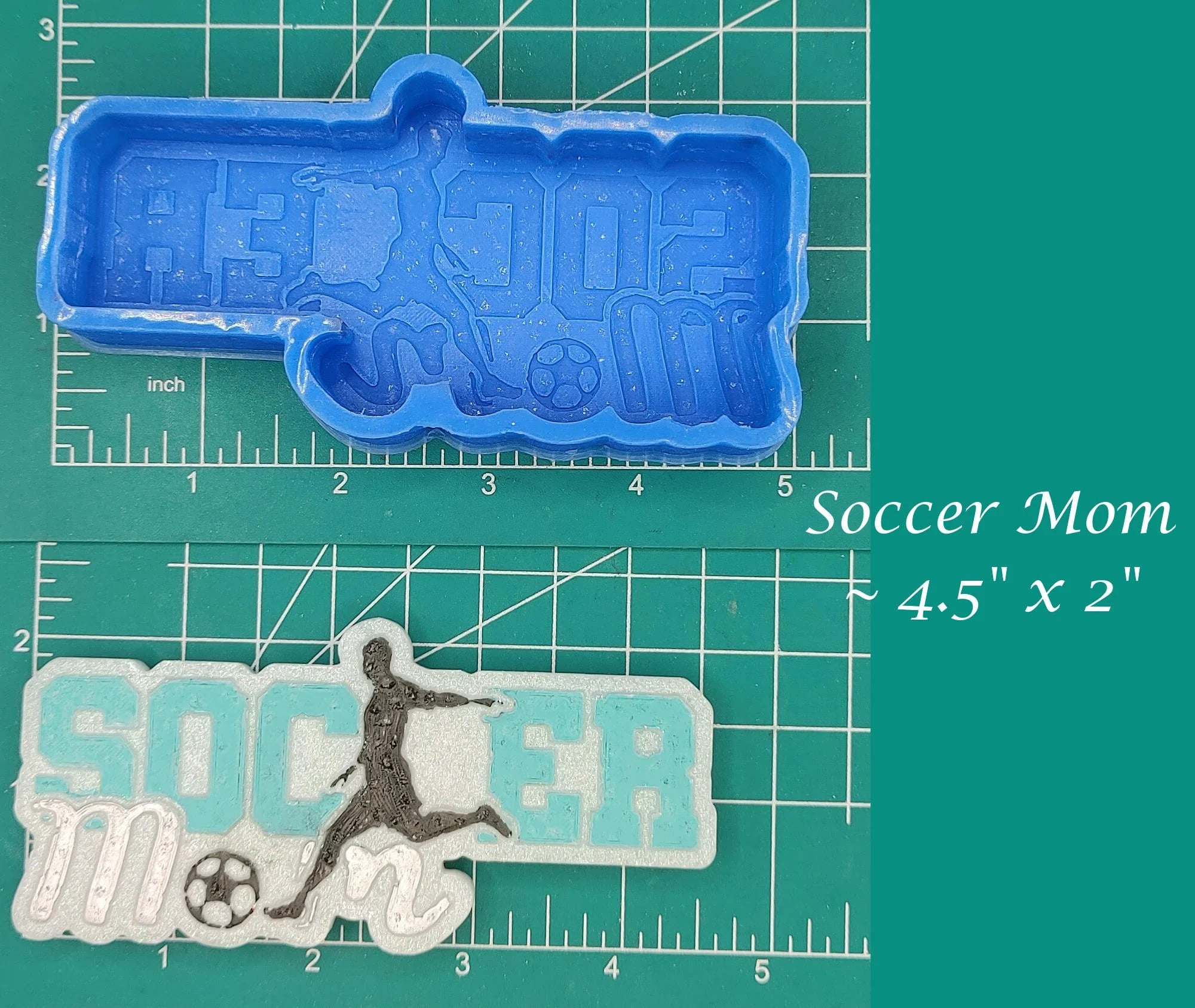 Soccer Mom Silicone Freshie Mold