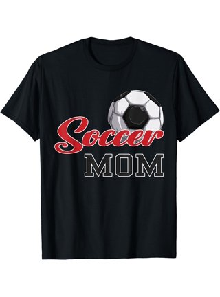 Stick'em Up Baby Soccer Mom Shirt | Living That Soccer Mom Life T-Shirt | Mom Sports Shirts M