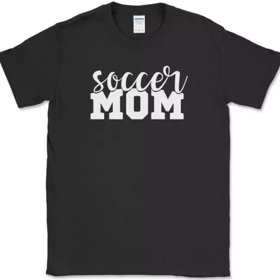 Soccer Mom T-Shirt Funny Sports Family Team Group Gift Tee Unisex S-5XL Hot Trending Shirt, Vintage Birthday Gift