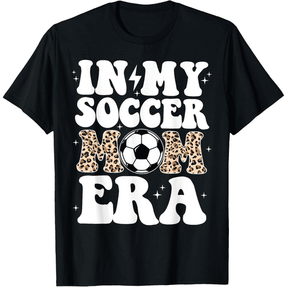 Soccer Mom T-Shirt for Adult Women – Short Sleeve Casual Sports Tee