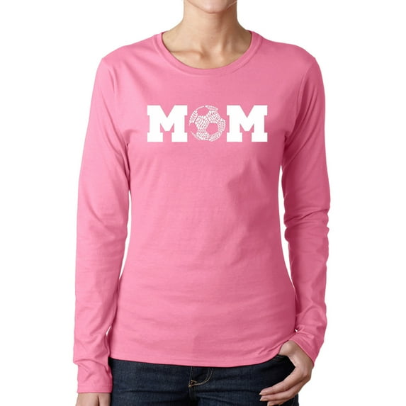 Soccer Mom - Women's Word Art Long Sleeve T-Shirt