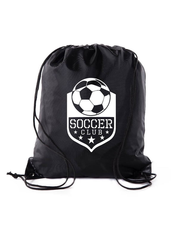 Soccer Party Favors | Soccer Drawstring Backpacks for Birthday Parties, Team events, and much more!