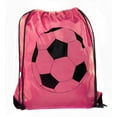 thumbnail image 1 of Soccer Party Favors | Soccer Drawstring Backpacks for Birthday Parties, Team events, and much more!, 1 of 2