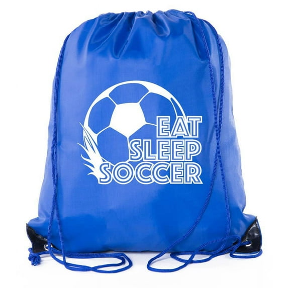 Soccer Party Favors | Soccer Drawstring Backpacks for Birthday Parties, Team events, and much more!