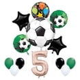 thumbnail image 1 of Soccer Party Supplies 5th Birthday Girls Goal Getter Balloon Bouquet Decorations - Rose Gold 5, 1 of 4