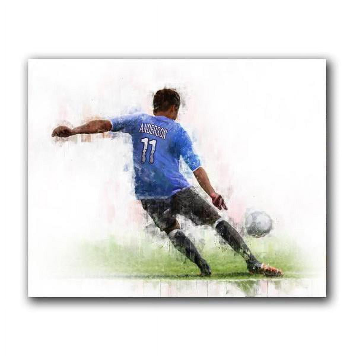 Soccer Personalized Print