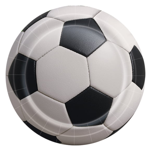 Soccer Plates, 9", Pack of 32