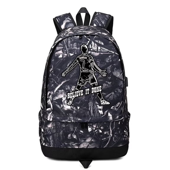 Soccer Player 7 Ball Storage Backpack Sports Equipment Depositary Multifunctional Bag For Men Women (Grey - 3)