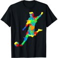 thumbnail image 1 of Soccer Player Boys Kids Men Youth T-Shirt, 1 of 3
