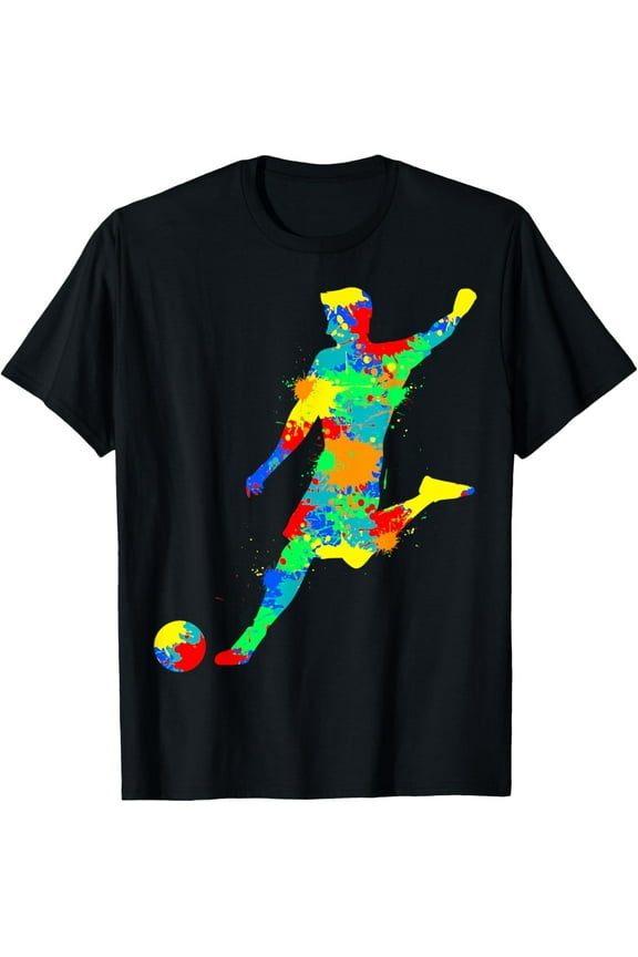 Soccer Player Boys Kids Men Youth T-Shirt