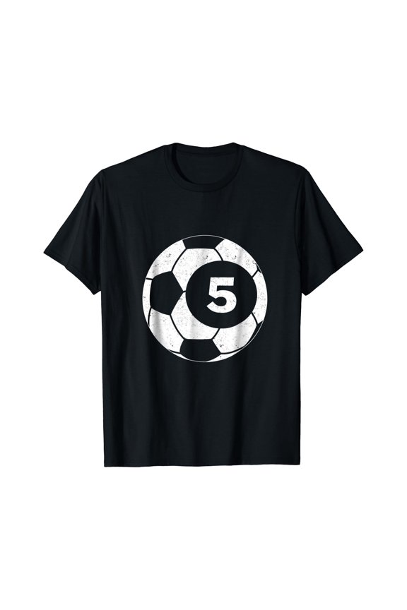 Soccer Player Number 5 Five Graphic T-Shirt, Unisex T-Shirt