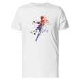 thumbnail image 1 of Soccer Player Paint Art Tee Men's -Image by Shutterstock, 1 of 4