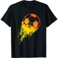 thumbnail image 1 of Soccer Player Sports Vintage Men Boys Soccer T-Shirt, 1 of 4