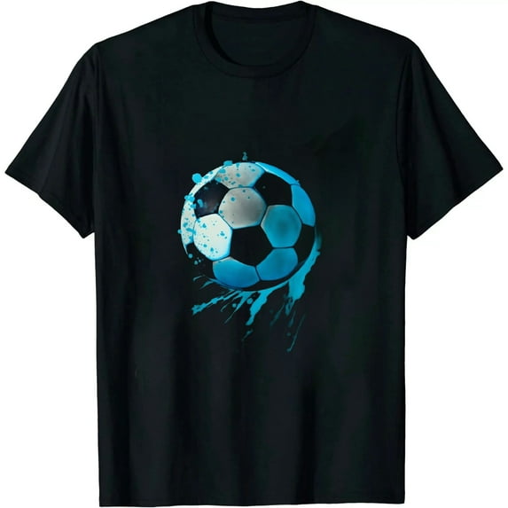 Soccer Player Sports Vintage Men Boys Soccer T-Shirt