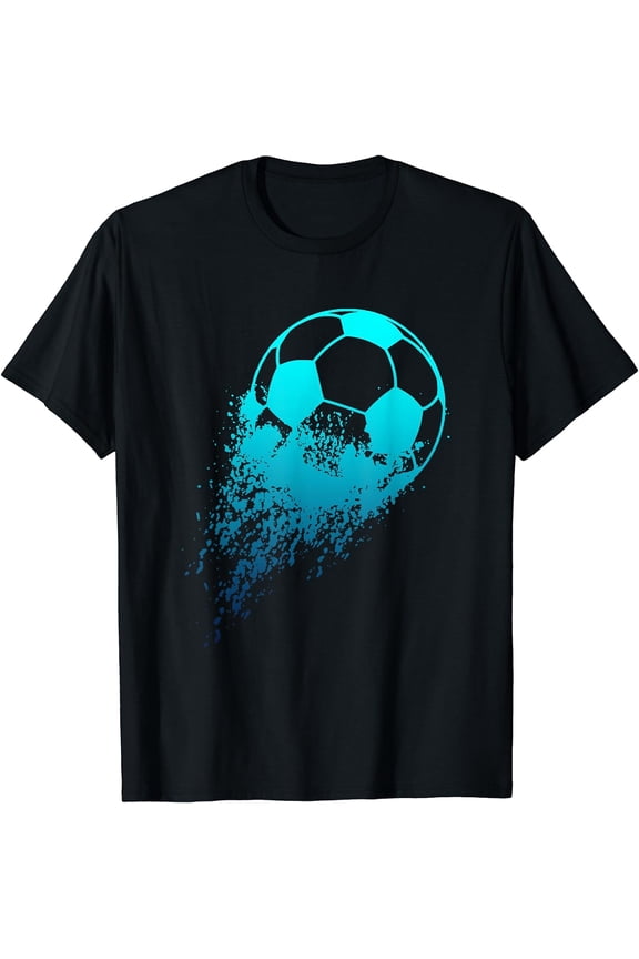 Soccer Player Sports Vintage Men Boys Soccer T-Shirt