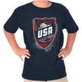 thumbnail image 1 of Soccer Player USA American Nation Crewneck T Shirts Boy Girl Teen Brisco Brands XS, 1 of 6