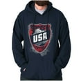 thumbnail image 1 of Soccer Player USA American Nation Hoodie Sweatshirt Women Men Brisco Brands S, 1 of 6
