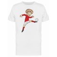 thumbnail image 1 of Soccer Player With A Ball Doodle Tee Men's -Image by Shutterstock, 1 of 1