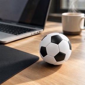 Soccer Puzzle Fidget Ball, Interactive Press Click Activity Toy, Portable Stress Relief Accessory, Handheld Focus Enhancement Companion, Everyday Sensory Activity Toy