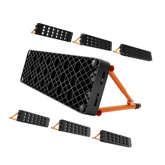 Soccer Rebounder Board 37.4 x 9.8in - Portable Soccer Wall Trainer, Adjustable Angles, Kick Back Practice for Passing & Reaction Skills