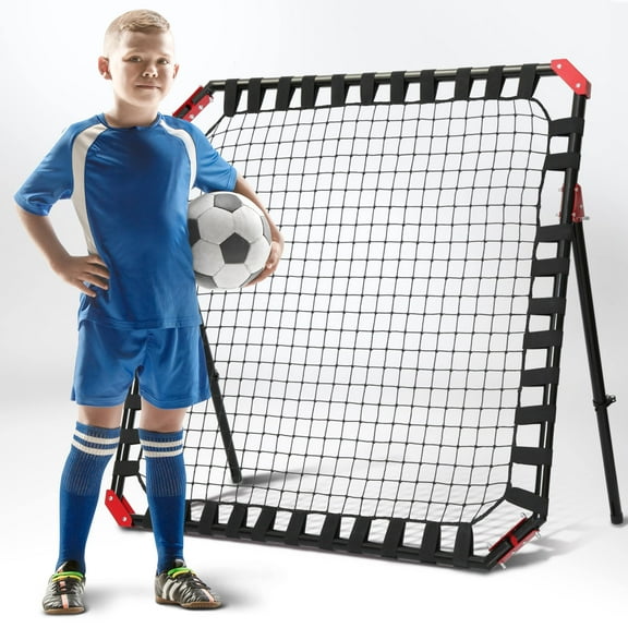 Soccer Rebounder Football Gifts | Kick-Back Rebound Net for Kids & Teens